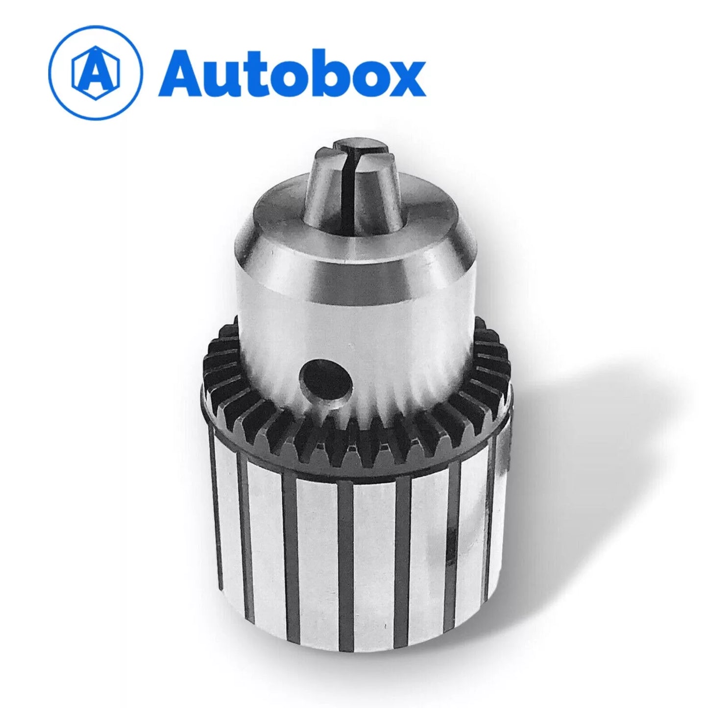 Portabrocas de molino de alta resistencia de 1/2" + llave, vástago de eje R8, barra de tiro de 7/16" 20 UNF