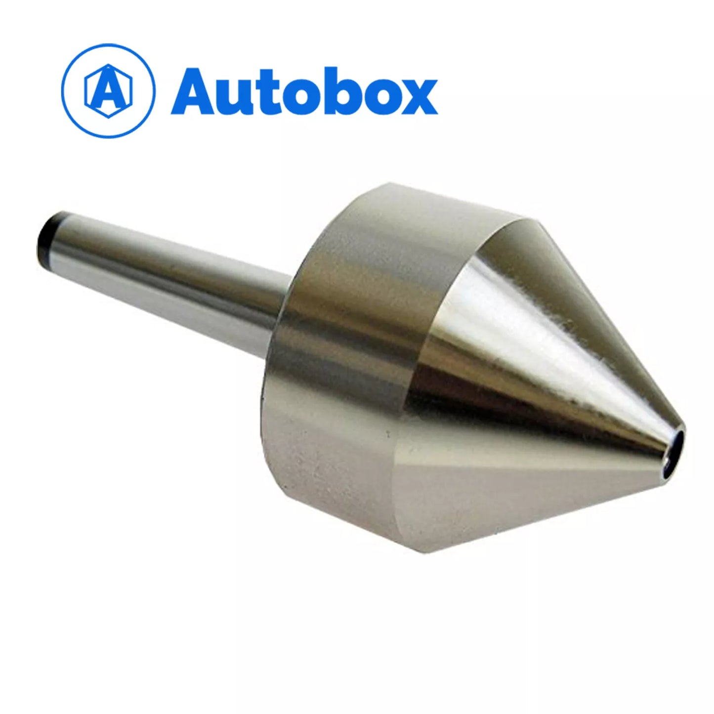 Torno de tubo central giratorio vivo de nariz de toro de 2 ", contrapunto giratorio, cono Morse