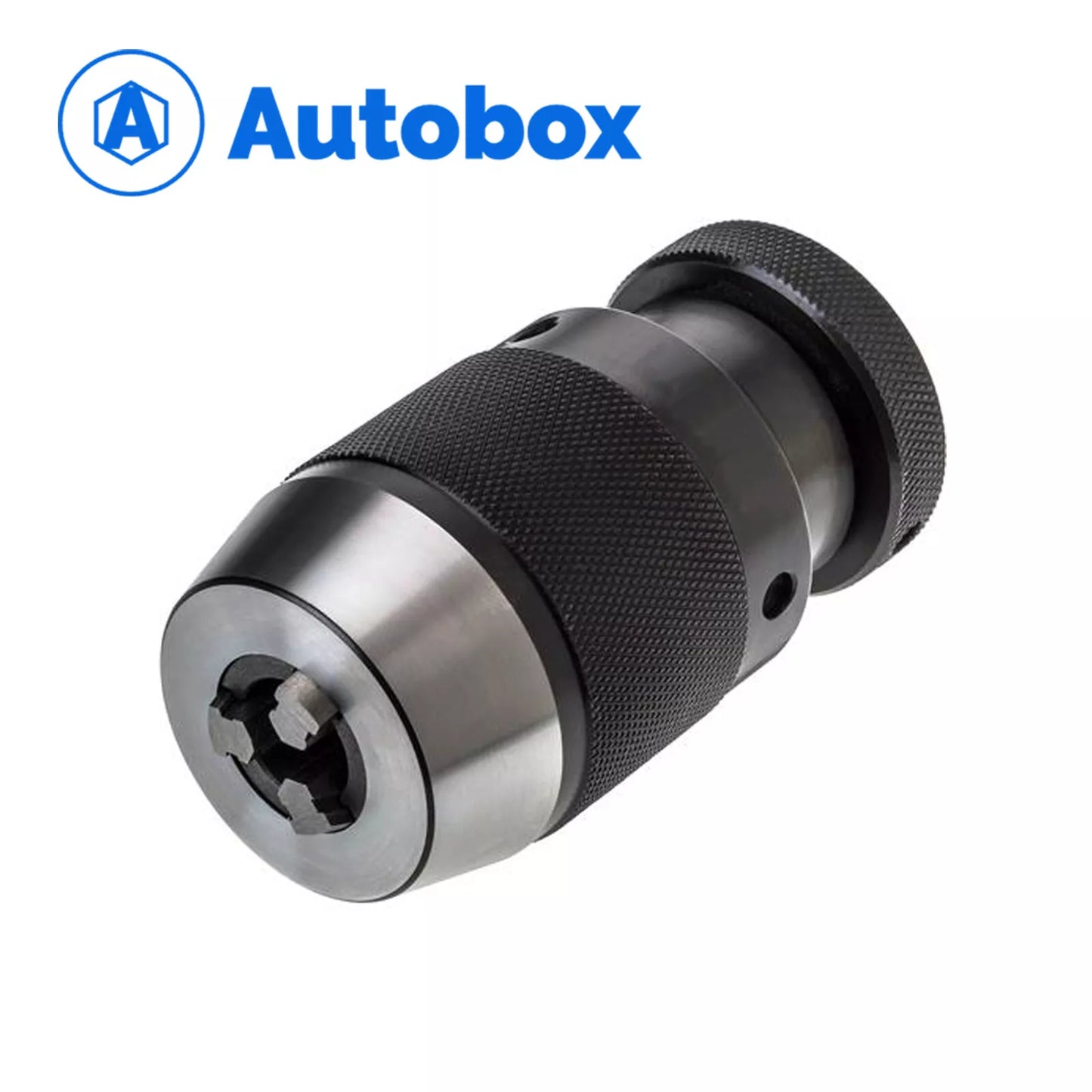 Mandril de prensa de taladro de torno sin llave de 5/8", barra de tiro cónica Morse, eje de 3/8"-16