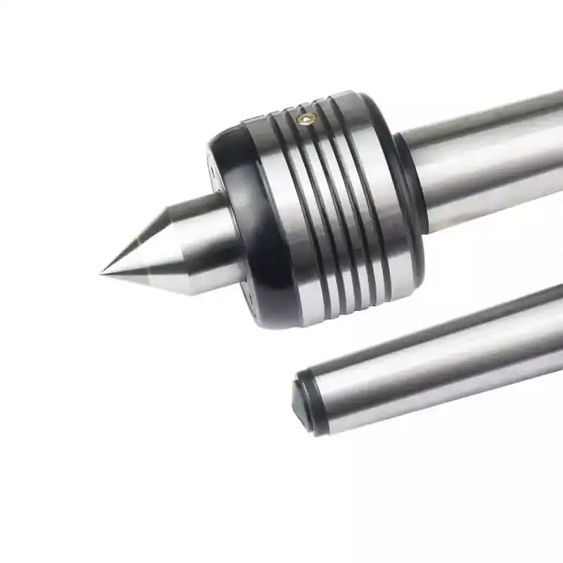 Precision Revolving Live Center, Triple Bearing, Morse Taper Shank Lathe Tool