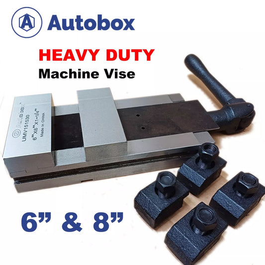 Heavy Duty Precision Milling Drilling CNC Machine Vise Lockdown Clamping 6" & 8"