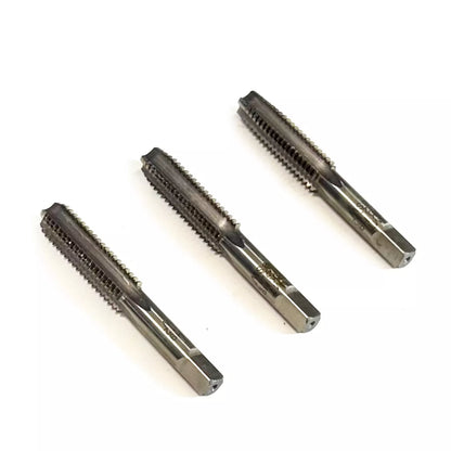 3PC Set 1/8-1/2 UNC Carbon Hand Machine Tap Set Bottom, Inter, Taper Blind Hole