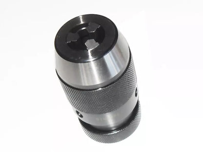 1/32" - 5/8" Industrial Grade Keyless Mill Drill Chuck, R8 Straight Shank